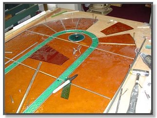 Replacing broken glass during restoration process