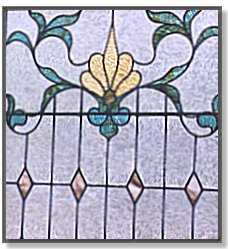 Stained Glass in a foyer